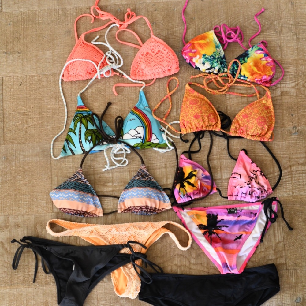 Bikini lot- Billabong, Ripcurl, Roxy